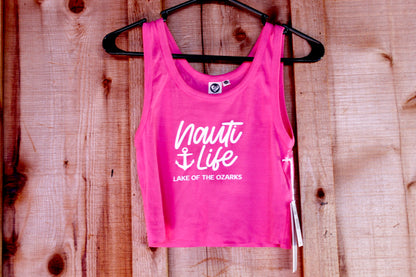 Nauti Life Anchor Crop Top