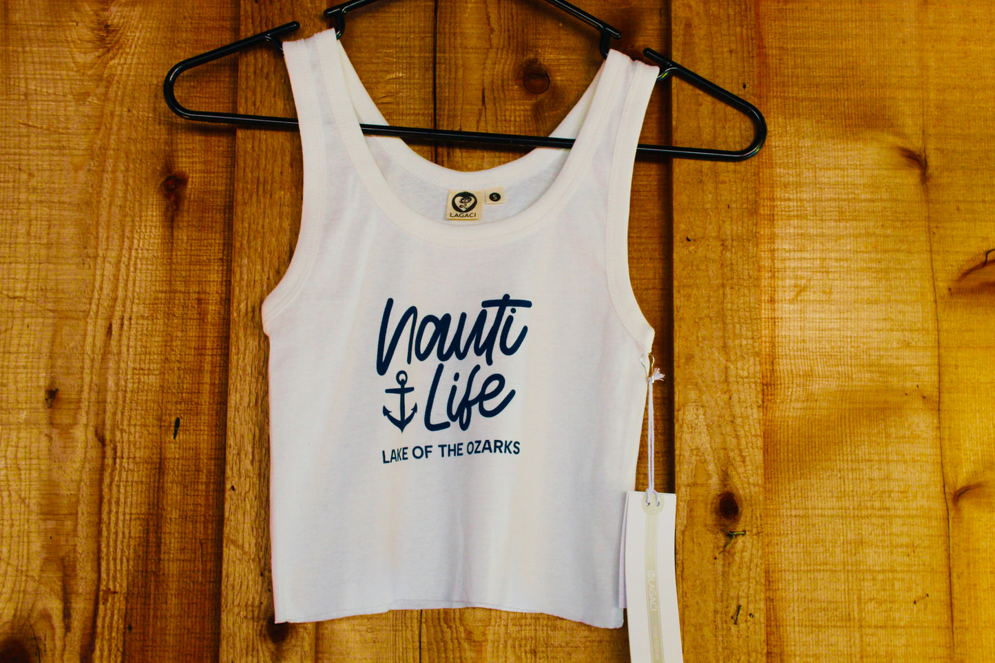 Nauti Life Anchor Crop Top