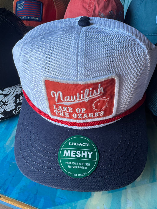 Meshy Hat/Red/Blue