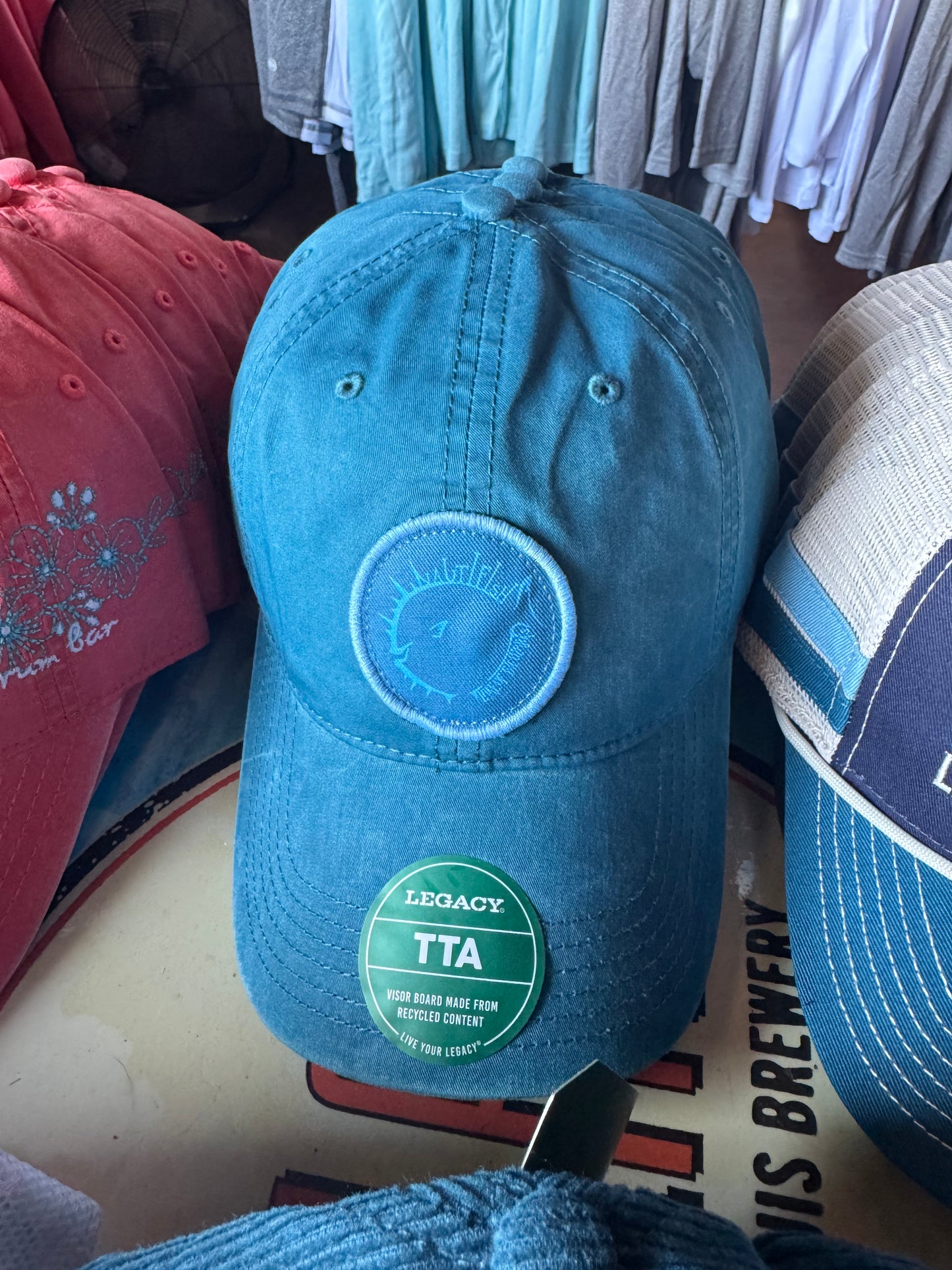 Pufferfish Blue/Pink Hat