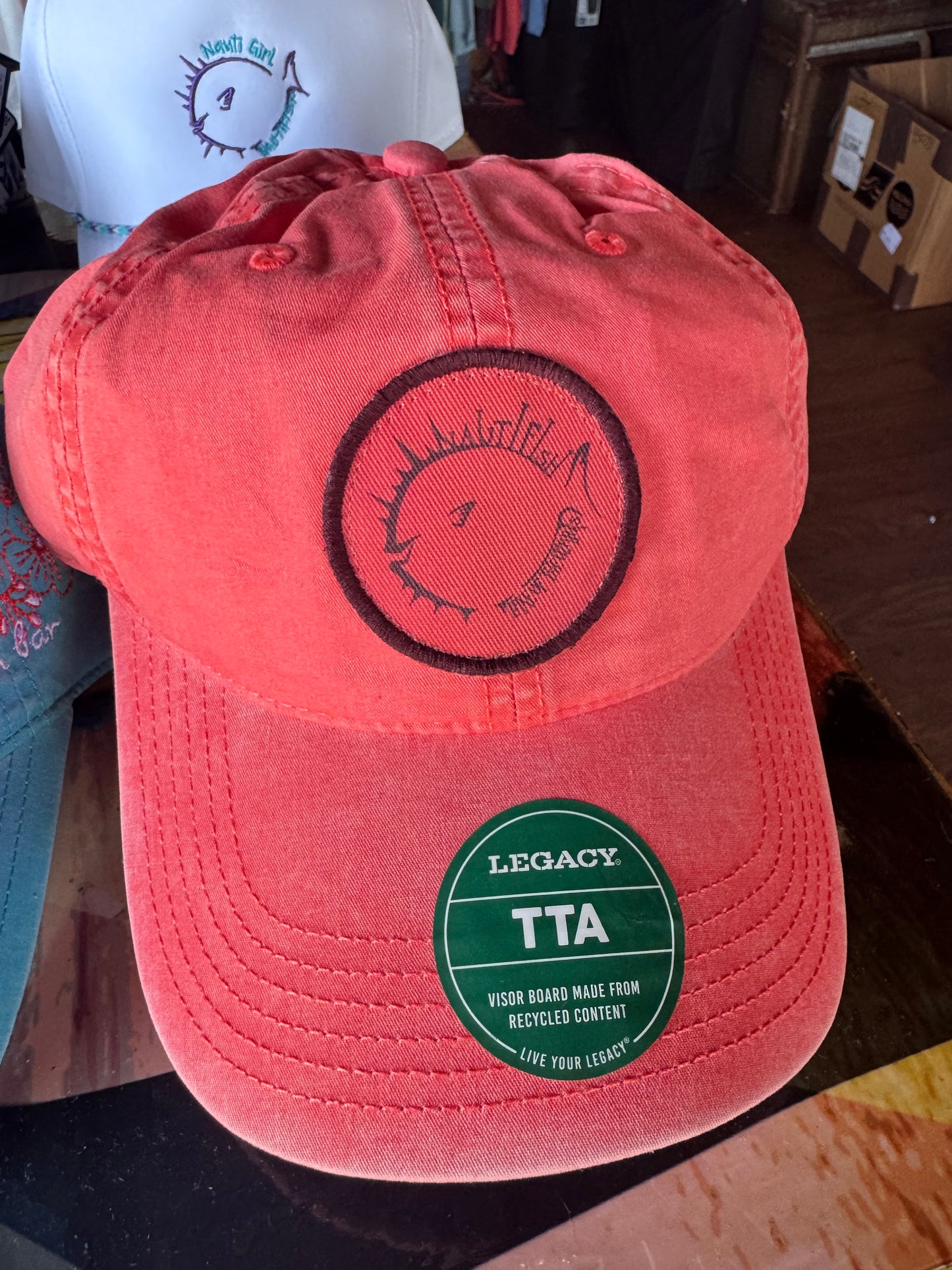 Pufferfish Blue/Pink Hat