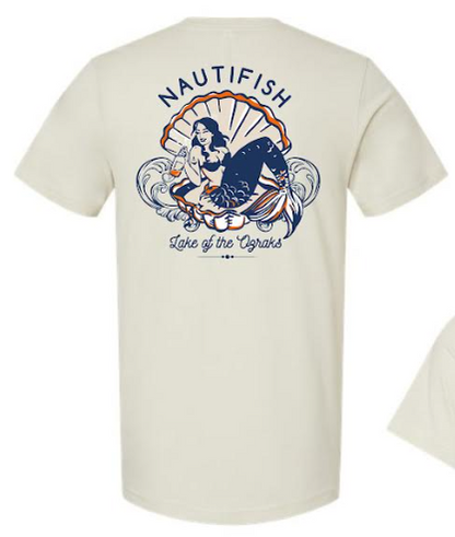 Nauti Mermaid Men's T shirt