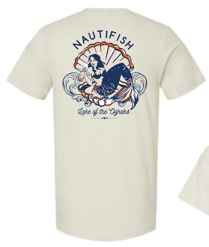 Nauti Mermaid Men's T shirt