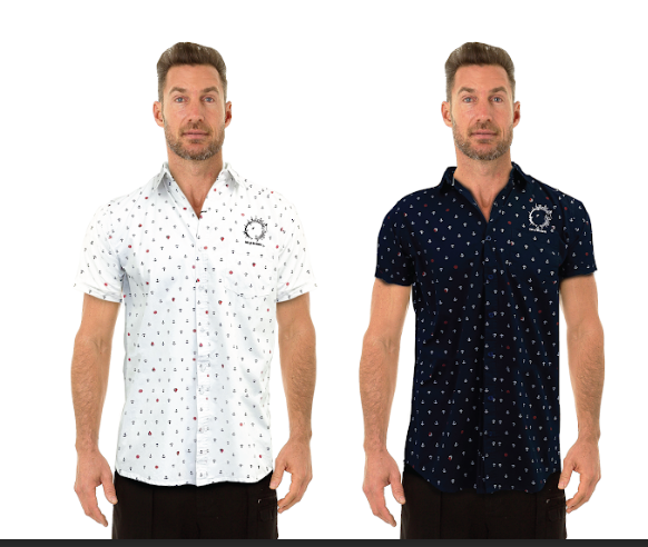 Nautical Button Up
