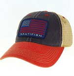 Navy American Flag Hat