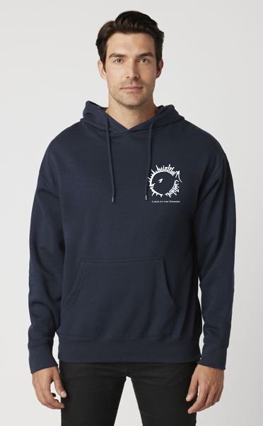 Navy Pufferfish Hoodie